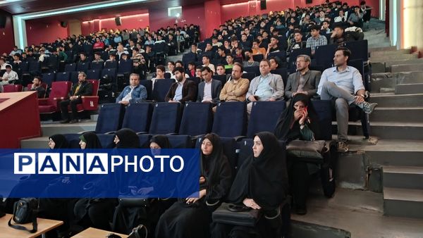 آیین نواخته شدن زنگ پدافند غیر عامل در ناحیه 7 مشهد