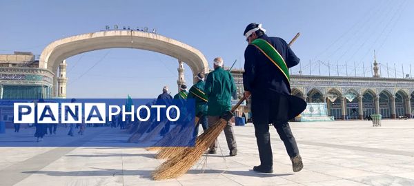 آیین جاروکشی مسجد مقدس جمکران