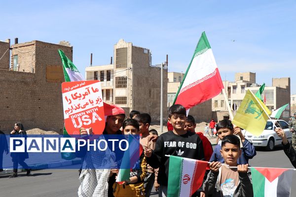 حضور شکوهمند مردم دلیجان در راهپیمایی روز قدس