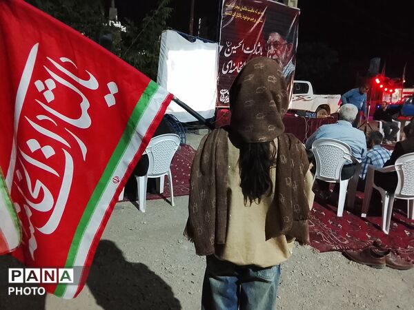 نماز جماعت همراه با اجتماعات شبانه در حسینیه شهدای شهر بار نیشابور 