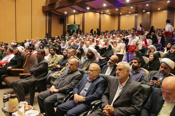 یادواره «سرو سرخ» گرامیداشت ۱۴۰ امدادگر شهید استان قم-1