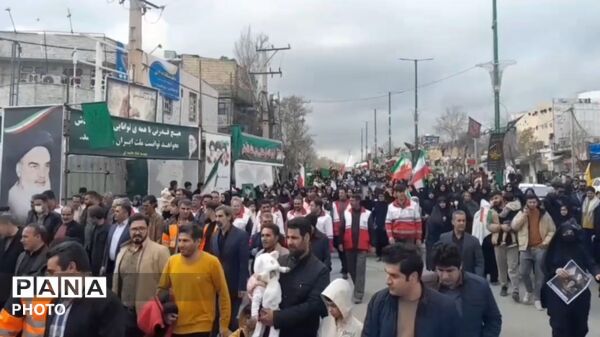 حضور پر شور مردم کوهدشت در راهپیمایی عظیم روز قدس