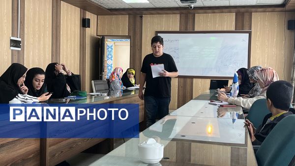 هفتمین جلسه کلاس‌های فن بیان خبرگزاری پانا آذربایجان شرقی