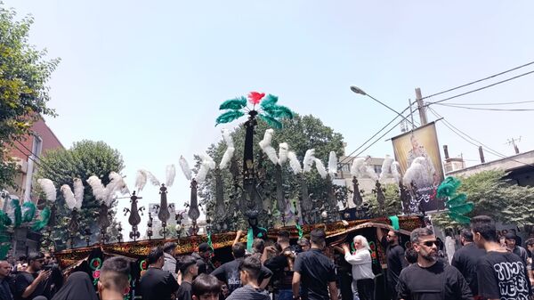 دارالشهدای تهران در سوگ سیدالشهدا(ع) به عزا نشست