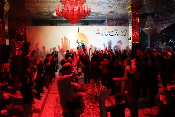 عزاداری شب های محرم در هیات حسین جان بجنورد 