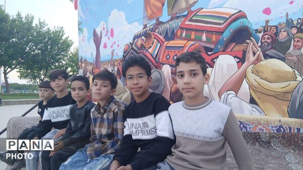 مواکب عید غدیر خم در تویسرکان