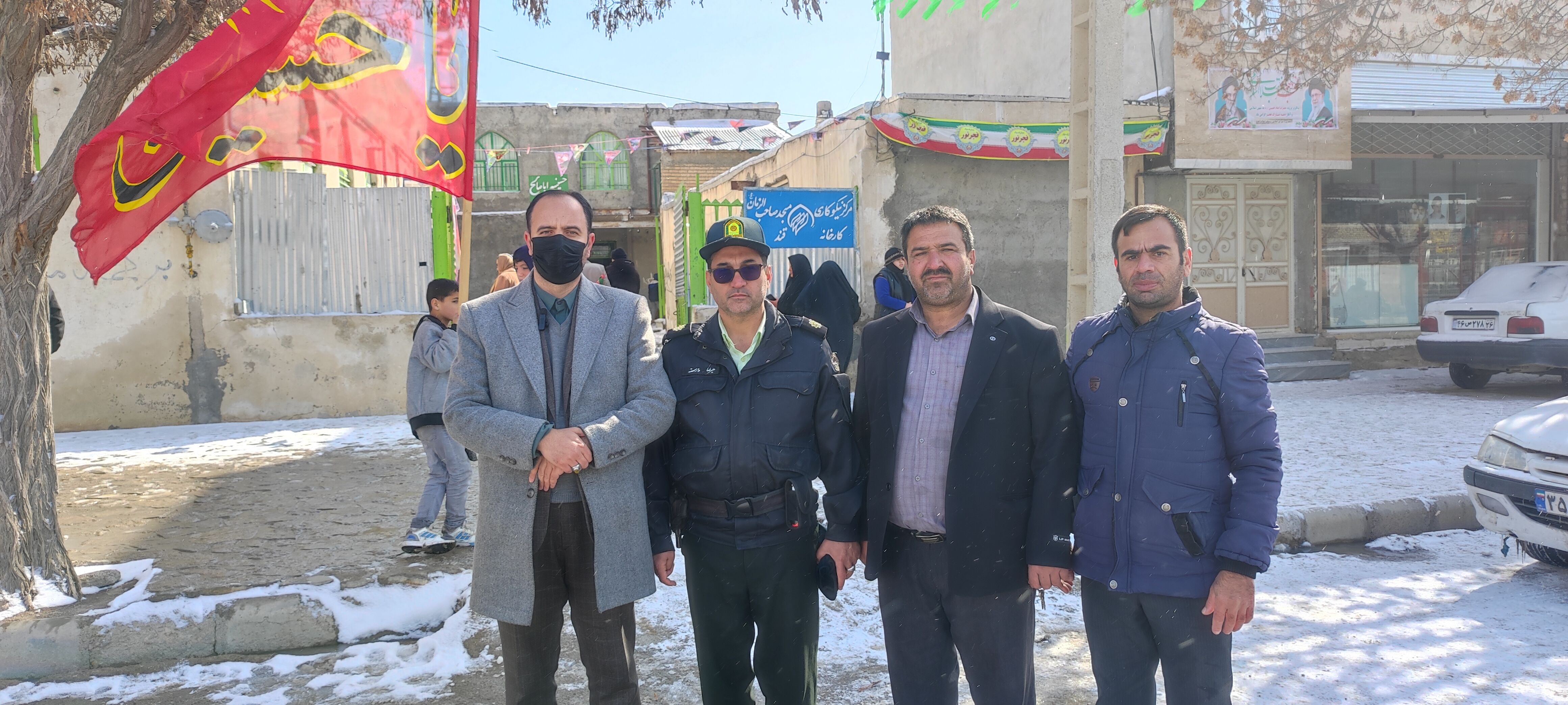 راهپیمایی ۲۲بهمن در روستای اسلام آباد شیروان