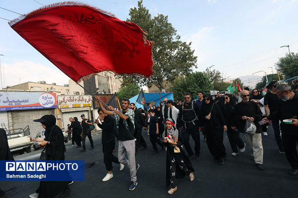 پیاده روی جاماندگان اربعین حسینی - تهران
