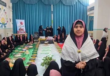 برگزاری محفل انس با قرآن به یاد شهیدان منتظرقائم و حاجی‌زاده در مدرسه قرآنی اکبرزاده