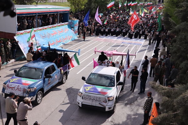 شکوه رزمایش «جانفدا برای ایران امام رضایی» در کرمانشاه
