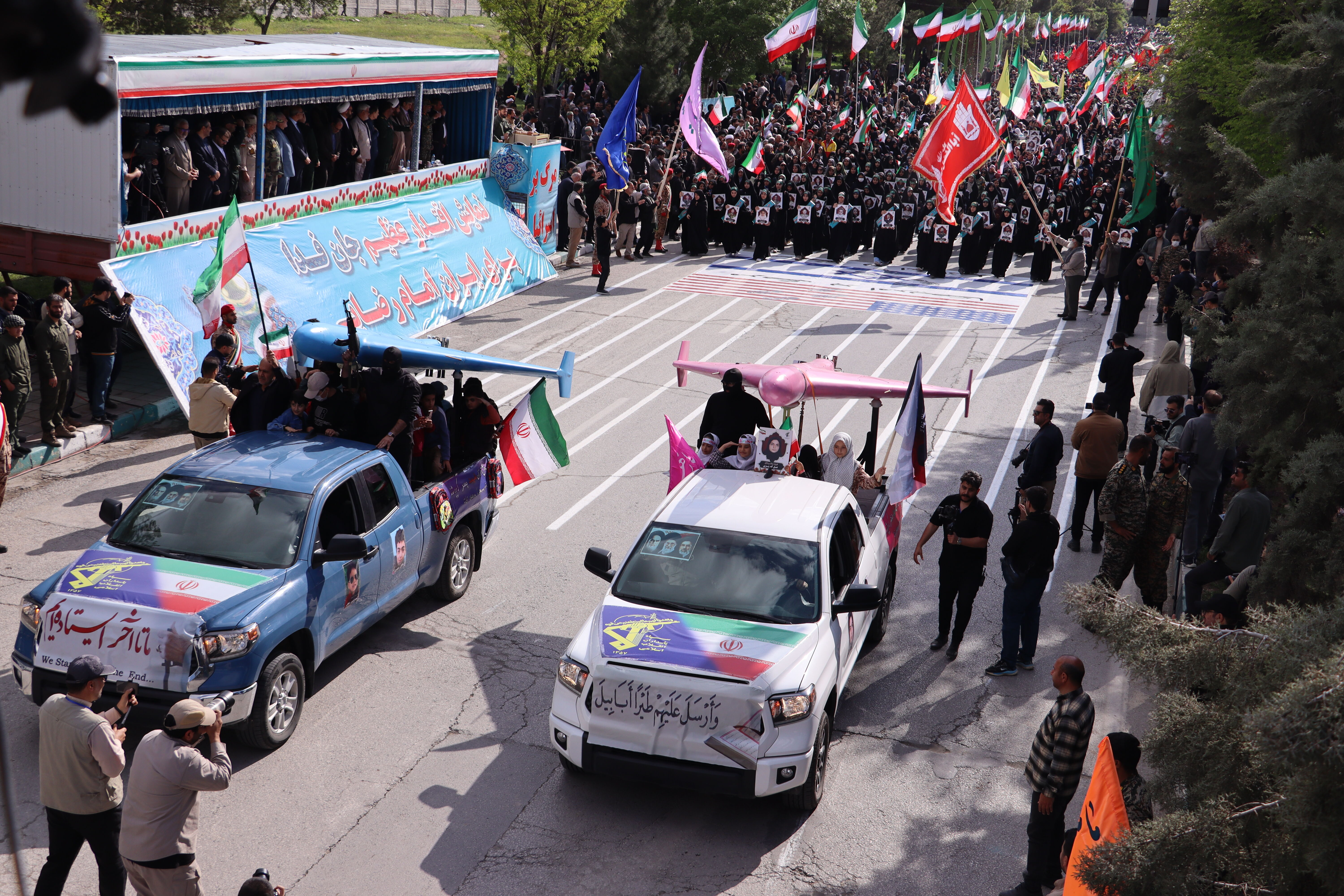 شکوه رزمایش «جانفدا برای ایران امام رضایی» در کرمانشاه