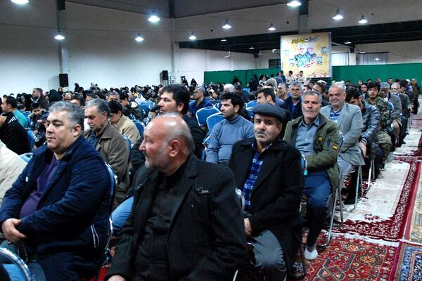 بزرگداشت پنجمین سالگرد شهادت شهید حاج قاسم سلیمانی در مصلی شهر قیامدشت ناحیه یک ری