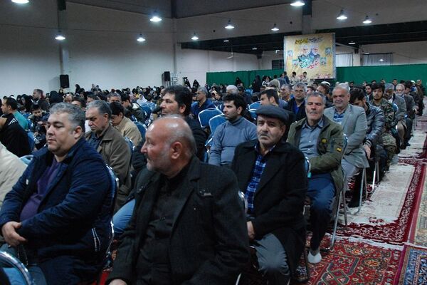بزرگداشت پنجمین سالگرد شهادت شهید حاج قاسم سلیمانی در مصلی شهر قیامدشت ناحیه یک ری