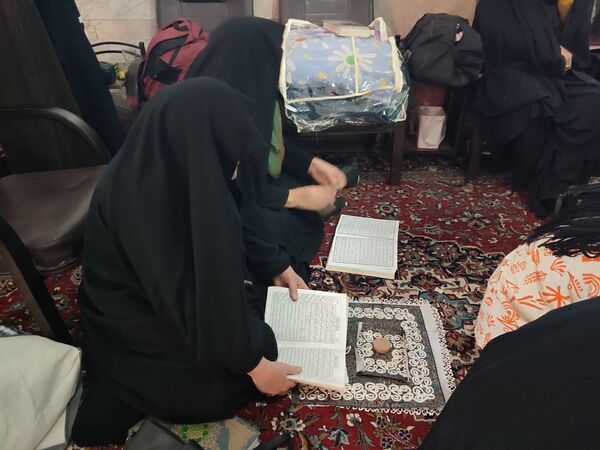 برگزاری دعا ام داوود در مسجد امیر المومنین شیرزاد