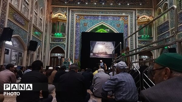مراسم شهادت  جواد الائمه به همراه اجتماع فرهنگیان در تکیه ابوالفضلی نیشابور 