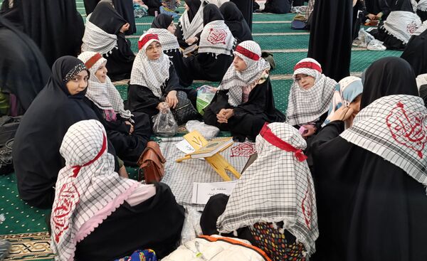گردهمایی دانش‌آموزان بسیجی در طرح میقات صالحین