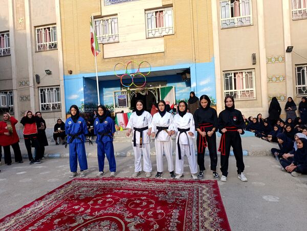المپیاد ورزشی درون مدرسه ای در دبیرستان سروقد