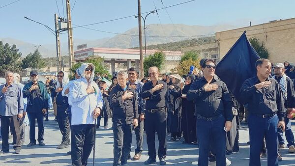 پیاده‌روی جاماندگان اربعین در یاسوج