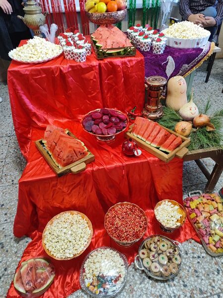 گرامیداشت بلندترین شب سال در آموزشگاه جیحون خاتم
