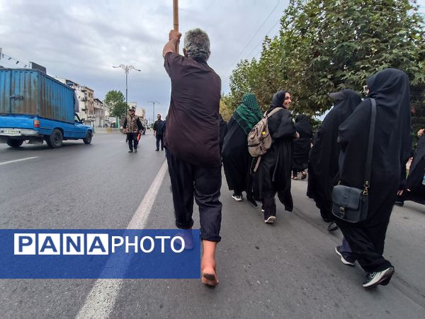 پیاده‌روی اربعین حسینی در ایزدشهر