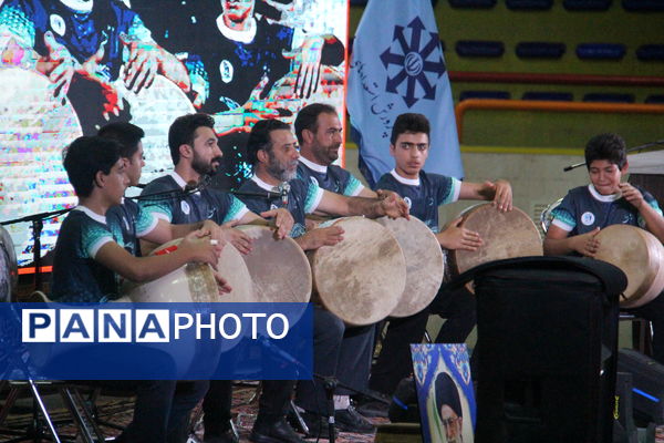 افتتاحیه المپیاد ورزشی سمپاد دانش‌آموزان متوسطه دوم 