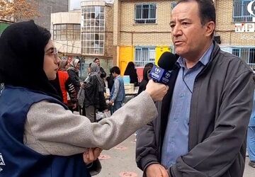 برپایی بازارچه مدرسه پسرانه تصفیه چیها