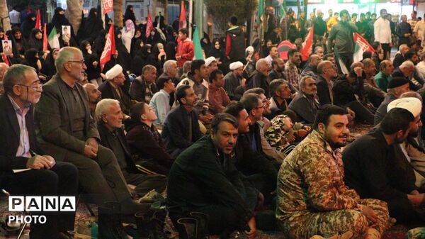 حضور پر شور مردم ولایت مدار شهرستان کبودراهنگ در تجمعات شبانه