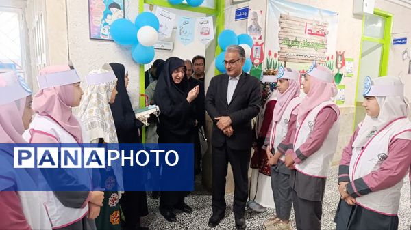 افتتاحیه اتاق بهداشت در دبستان دخترانه شاهد بندرترکمن