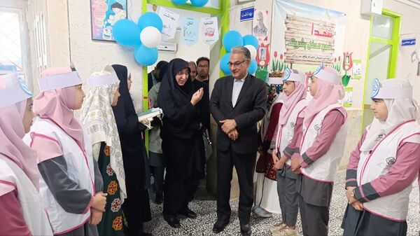 افتتاحیه اتاق بهداشت در دبستان دخترانه شاهد بندرترکمن