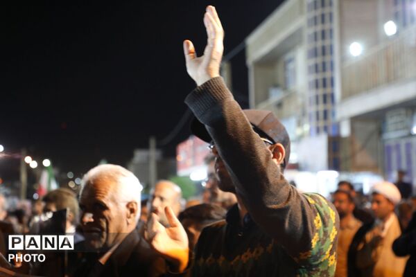  ادای احترام به ارتحال رهبر معظم انقلاب