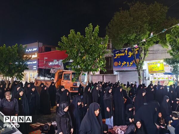 صد و شانزدهمین تجمع اقتدار فردیس در شب عاشورای حسینی