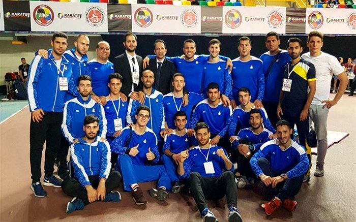 تیم ملی کاراته ایران قهرمان لیگ جهانی کاراته‌وان شد
