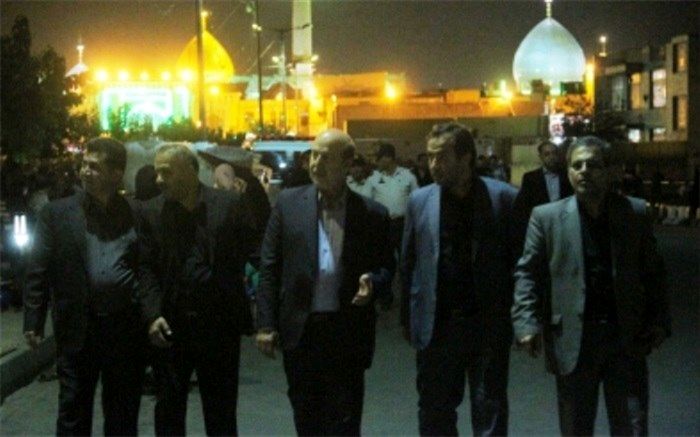 ارائه خدمات شبانه روزی به زائرین حرم عبدالعظیم حسنی(ع)