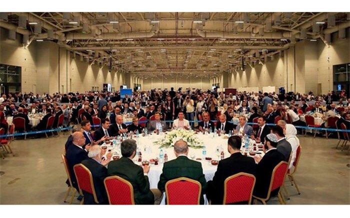 تصاویر مراسم افطاری اردوغان جنجال آفرید!