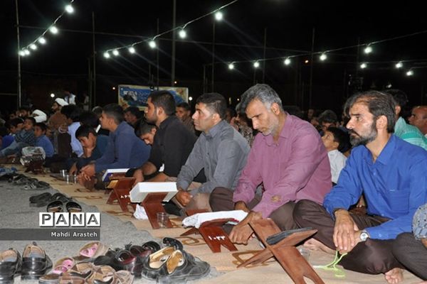 مراسم سی شب  با قرآن  درشهرستان خوسف