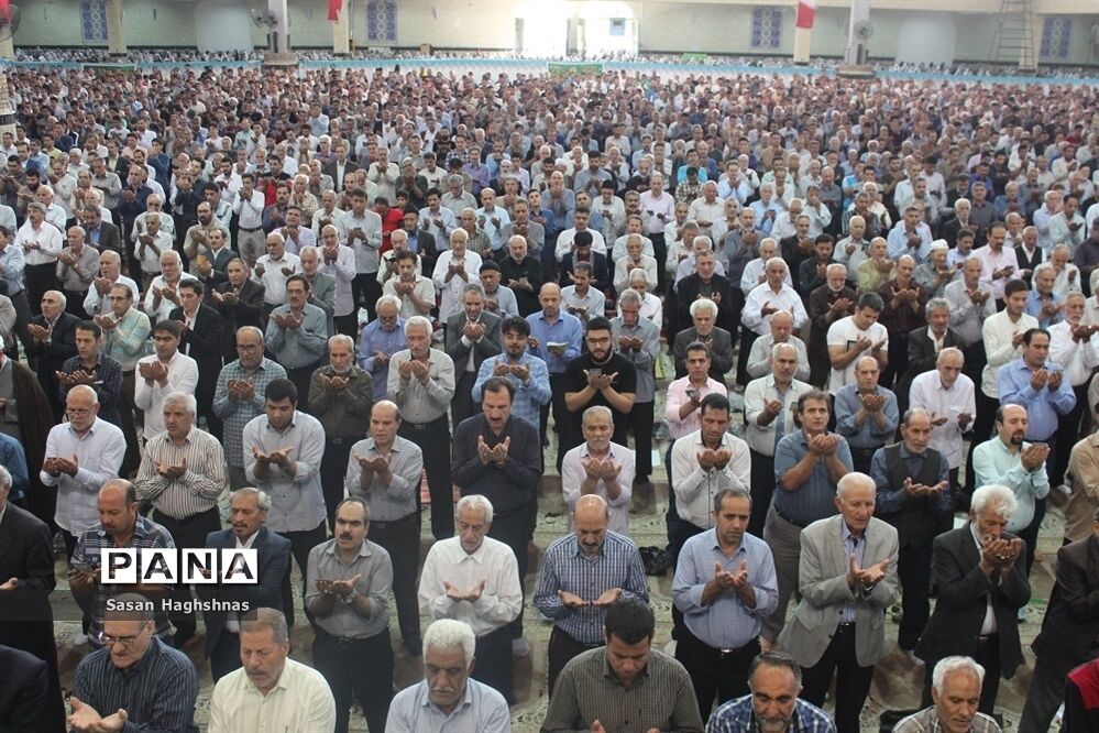 نماز باشکوه عید سعید فطر در شهرستان اسلامشهر