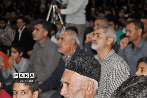 مراسم اختتامیه سی شب باقرآن درشهرستان خوسف