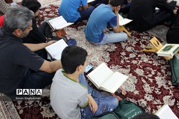 محفل معنوی انس با قرآن در آستان مقدس امامزاده عقیل (ع) اسلامشهر