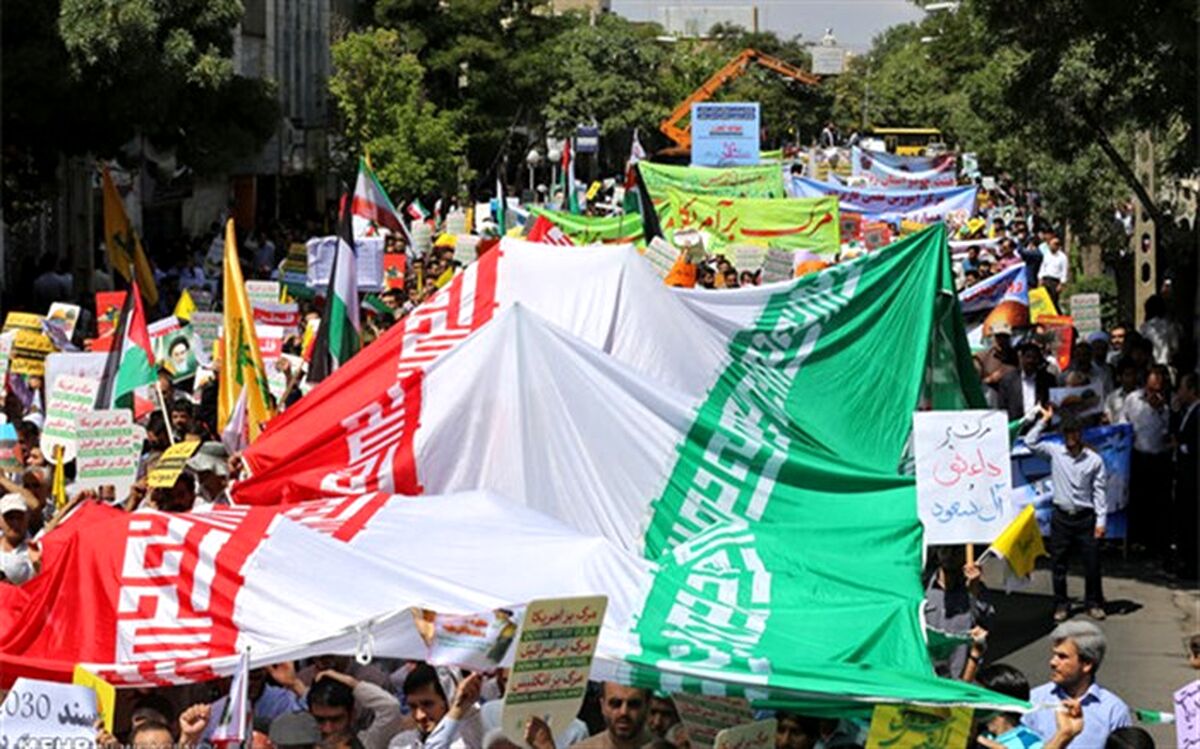 دعوت از مردم برای شرکت در راهپیمایی روزجهانی قدس