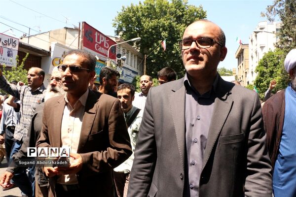 راهپیمایی روز قدس در ساری
