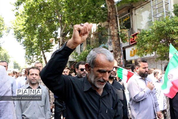 راهپیمایی روز قدس در ساری