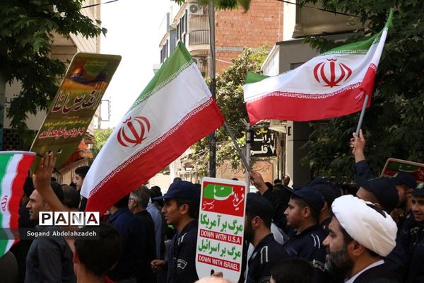 راهپیمایی روز قدس در ساری