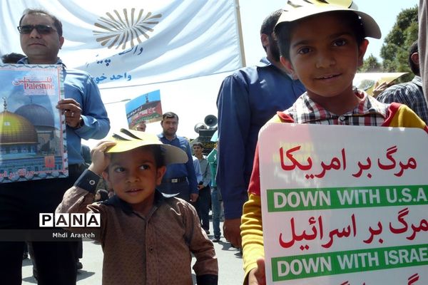 راهپیمایی روزقدس مردم شهرستان خوسف