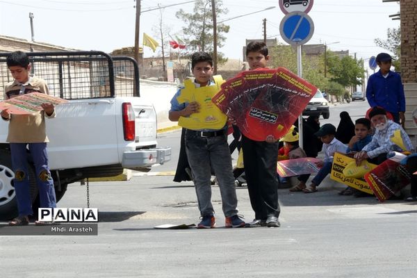 راهپیمایی روزقدس مردم شهرستان خوسف
