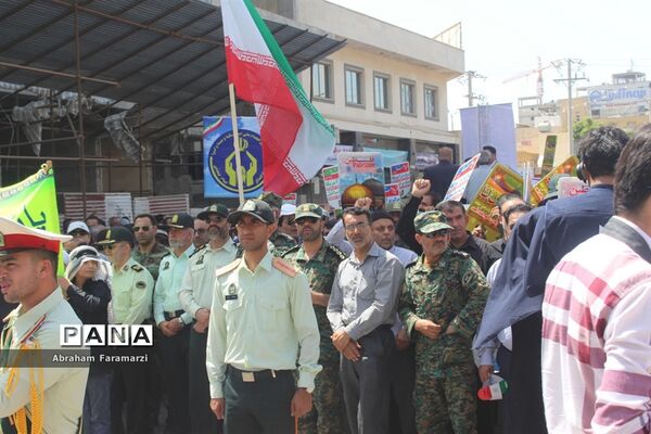 راهپیمایی روز جهانی قدس دربوشهر -2