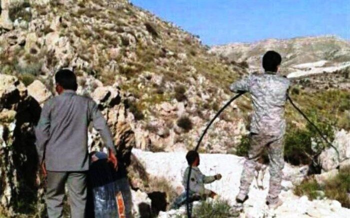گرمای هوا و توجه به حیات وحش با ساخت آبشخور