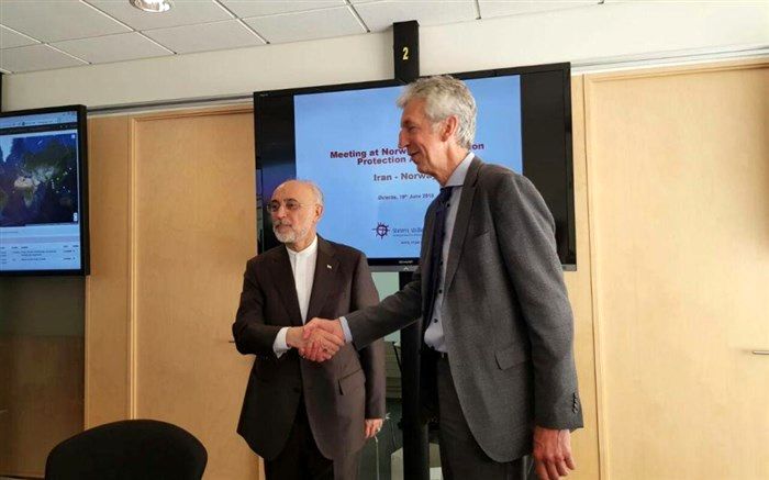 صالحی از مرکز نظام ایمنی هسته‌ای نروژ بازدید کرد