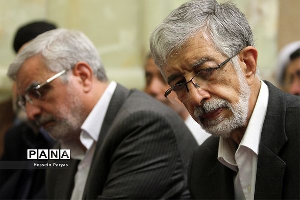 مراسم تشییع مرحوم حجت الاسلام‌سیدعلی اکبرحسینی