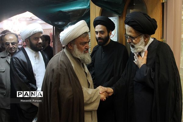 مراسم تشییع مرحوم حجت الاسلام‌سیدعلی اکبرحسینی