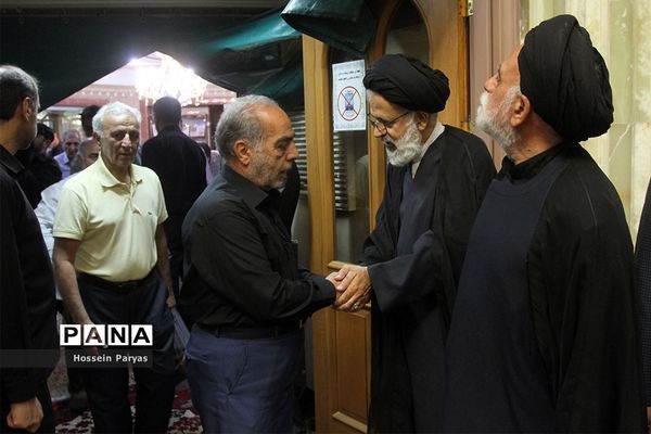 مراسم تشییع مرحوم حجت الاسلام‌سیدعلی اکبرحسینی